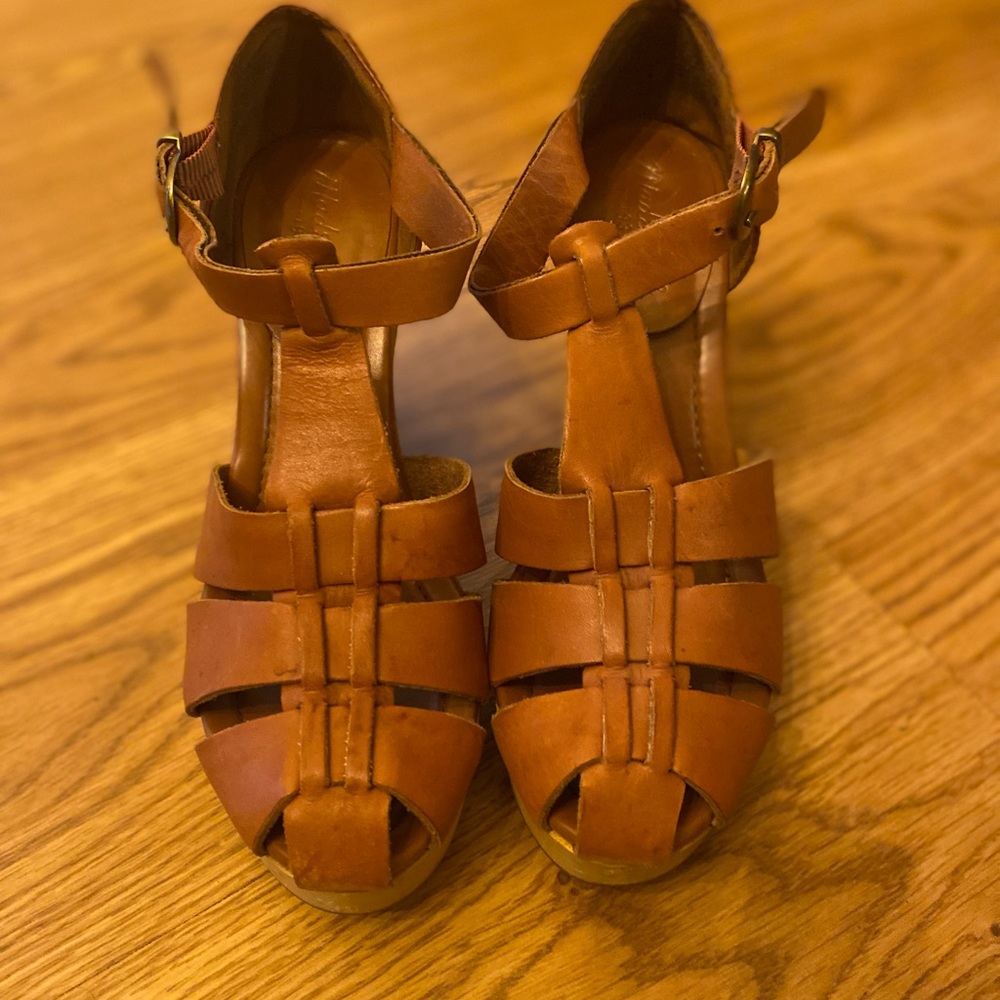 Madewell Chunky Heels!